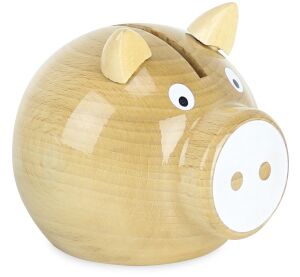 Vilac Sparschwein weiß
